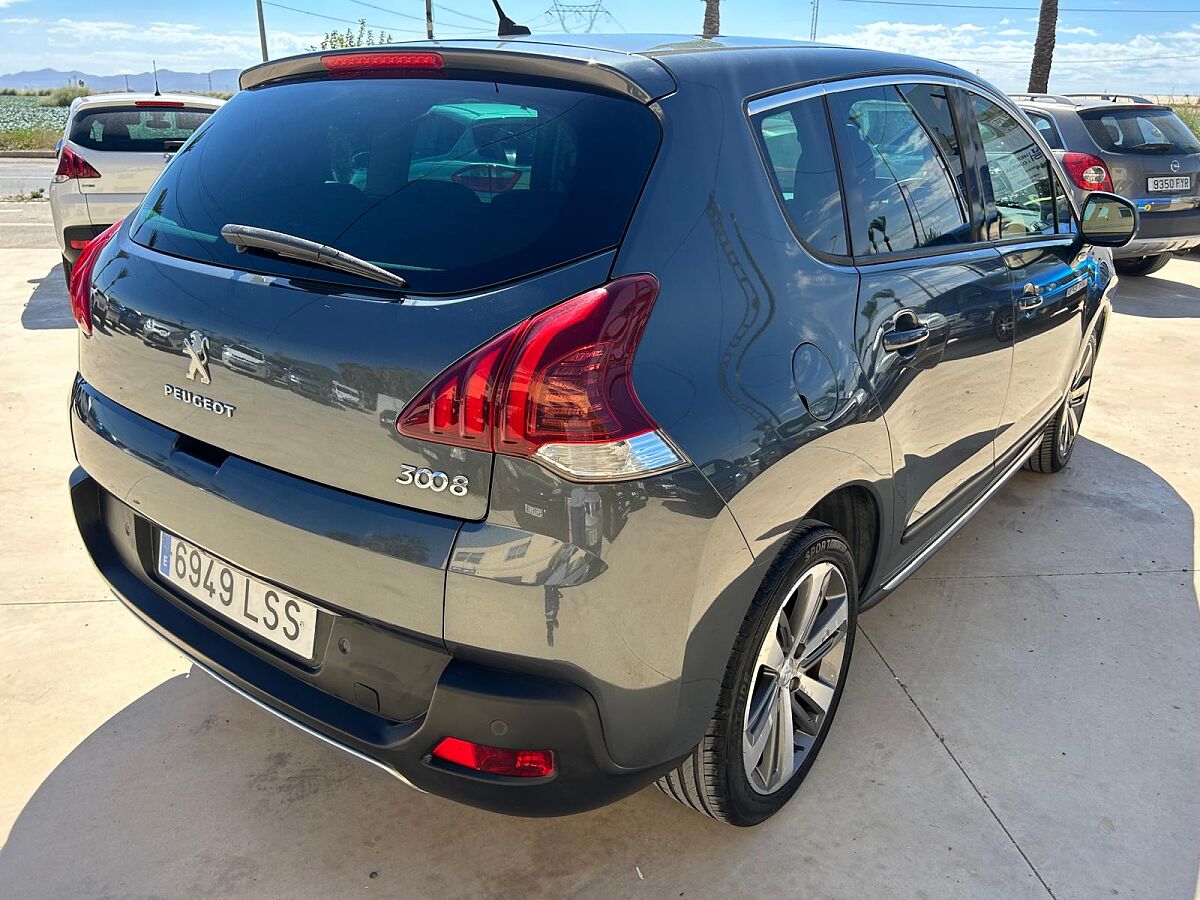 PEUGEOT 3008 ALLURE 1.6 E-HDI MANUAL SPANISH RHD IN SPAIN 121000 MILES 2014